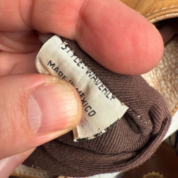 Bed Stu Tan Leather Tote with Studded Accents - Picture 10 of 16